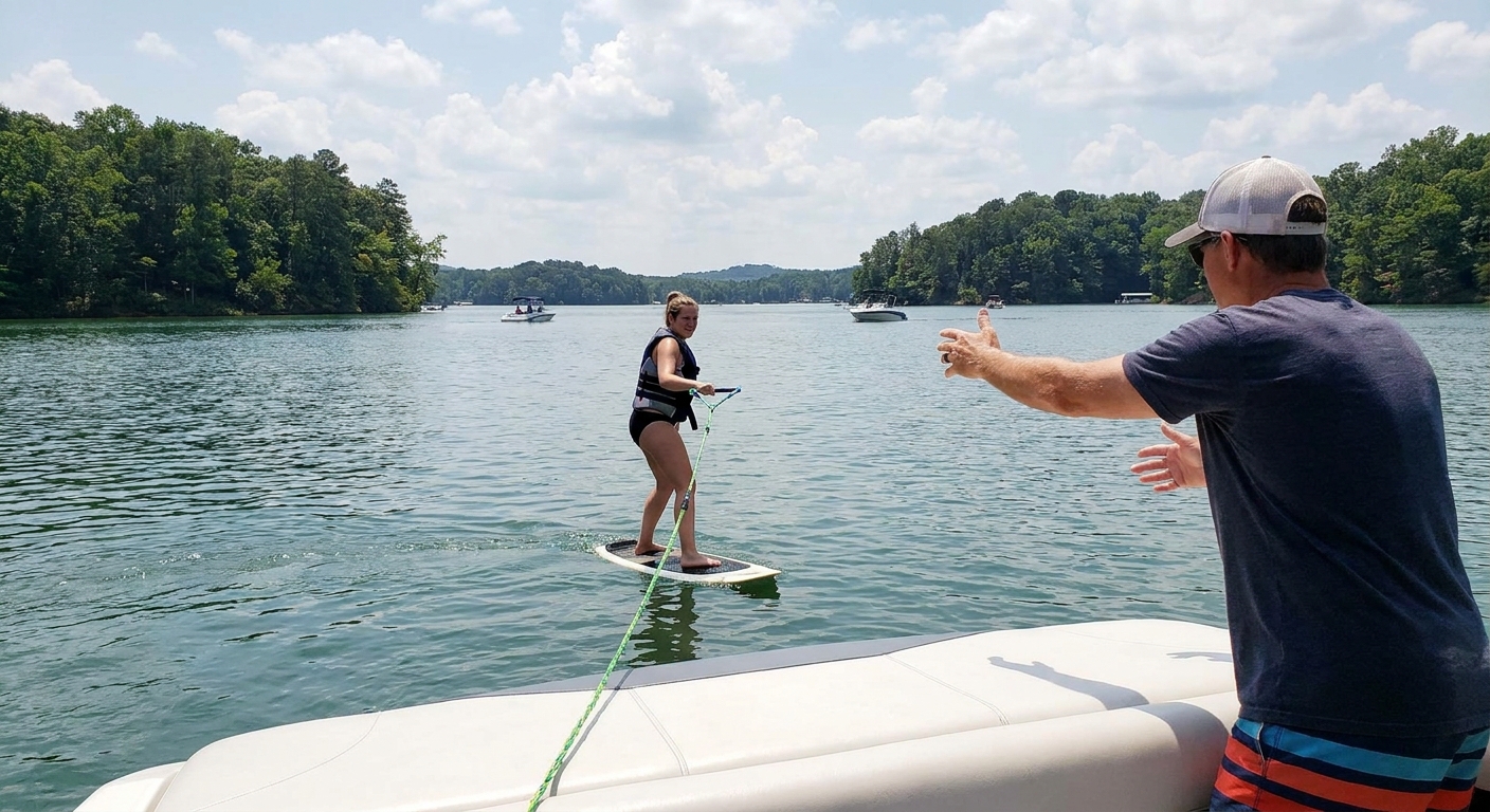 Is Wake Surfing on Lake Lanier Beginner Friendly?