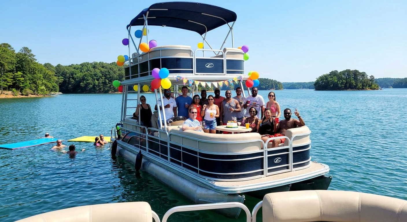 Planning a Birthday Boat Charter on Lake Lanier?