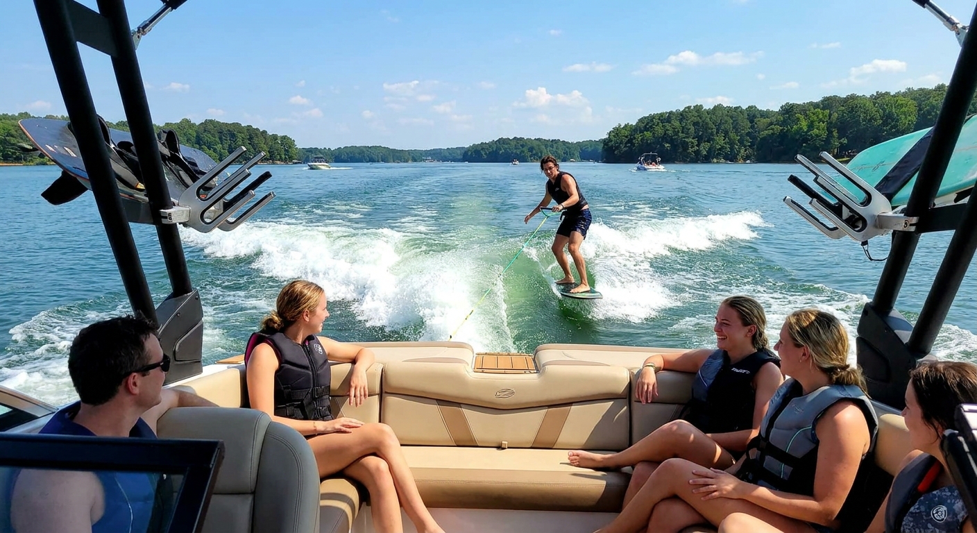 2, 3, 4, 8-Hour Lake Charters on Lake Lanier